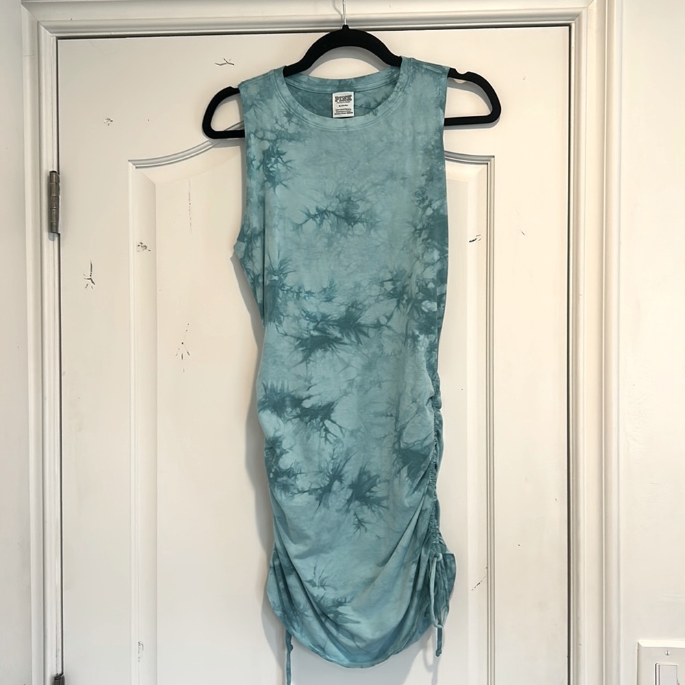 PINK Victoria’s Secret tank ruched side dress - Picture 7 of 8